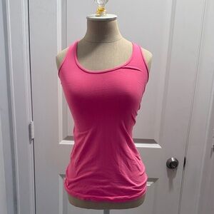 Lululemon Athletica Vibrant Pink Tank Top